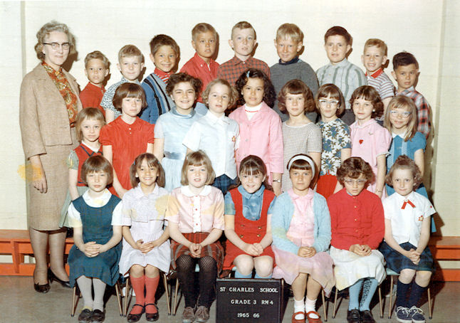 St. Charles School, Grade 3 1965-66 